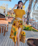 6TYPE 水着 レディース 体型カバー タンキニ 大人 ビキニ タンクトップ ショートパンツ XY-DS-028107