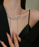 個性化 キラキラ ネックレス 二次会 披露宴 キャバ嬢用 LT3-BY- HN1971