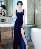 3色 ロングドレス パーティードレス ゴージャス  セクシー 新作 LT2-XYD2178