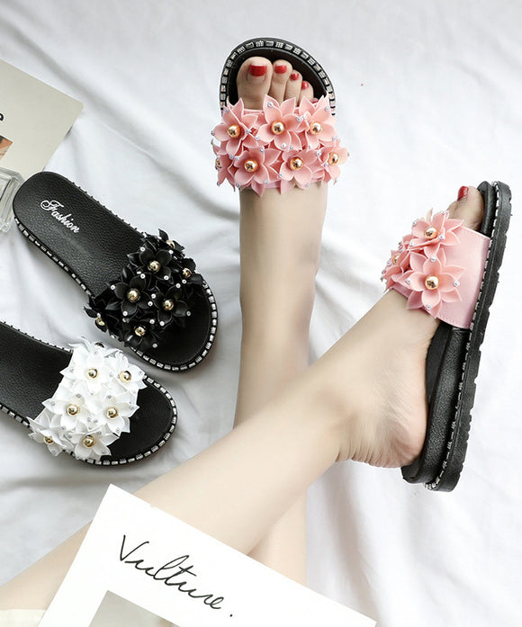 7type ぺたんこ サンダル 夏 かわいい 新作 キラキラ スリッパ MY5-DJ1831