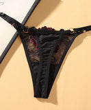 【7色】tバック 新作 レース 刺繡 花柄 透け感 MY8-ZR2268