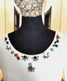 即日発送可能【一枚だけ】自社 デザイナー 製品 ニット ミニドレス ピカピカ 新作 YJ009