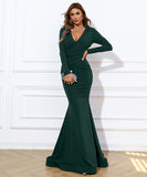 レディース気質 イブニングドレス スカート 女性 新しい宴会高貴な優雅な長いセクション女王ガス田ファッション XY2-PC-XJ337