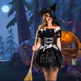 ハロウィンかわいい魔女のドレス【2点セット】 YN2052