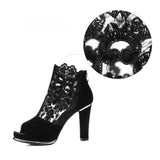 2色 刺繍 高見 披露宴 宴会 ハイヒール パンプス MY5010