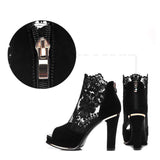 2色 刺繍 高見 披露宴 宴会 ハイヒール パンプス MY5010