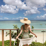 ワンショルダー 花柄 かわいい 韓国スタイル 体型カバー 水着 MY7011