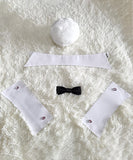 【入金後2日間以内発送可能】【5点セット】 ダルメシアン アニマル コスプレ サスペンダー風 可愛い XH2-XL2015