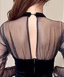 【3色】秋新作 チュール 気質 セクシー エレガント ナイトクラブ 姉 XH2-LQE5930GT536