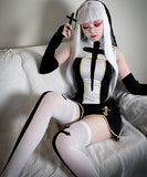 【4点セット】ハロウィン コスプレ ホラー 個性派 シスター セクシー ユニーク XH2-XJ1827-1