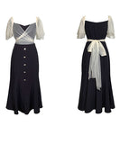 エレガント 高品質 レース キャバドレス セレブ風 宴会 同伴 パッチワーク マーメイド XH2-JY5082