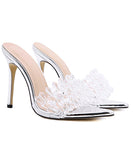 3色 ハイヒール スリッパ ダイヤモンド 履きやすい セクシー XH5-XL-BLE-128-80