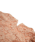 高品質 膝丈ドレス レース 披露宴 結婚式 宴会 フリル Ⅴネック 可愛い 同伴 XH2-JY20188