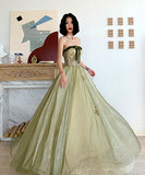 ベアトップ ゴージャ 高品質 ナイトドレス セクシー セレブ風 演奏会 宴会 結婚式 誕生日 Party XH2-CCHQ-W2006