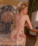 【3色】 ルームウェア 高級感 セクシー レース パジャマ XH8-GR2824