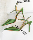 4色 ハイヒール 宴会 ダイヤモンド 淑やか サンダル 高級感 XH5-DS221-1