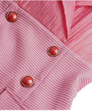 エレガント セレブ風 キャバスーツ セクシー 通勤 パッチワーク OL 淑女 XH2-JY20185