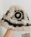 【3色】可愛い 保暖性 帽子 ふわふわ ユニーク 同伴 デート コーデ万能 女子力 XH9-TLNY002