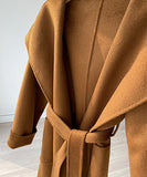 【3色】高品質 カシミヤ コート オーバーサイズ チェスターコート ウール 通勤 XH2-BQL18001