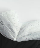 高級感 ダイヤモンド エレガント 宴会 チュール セクシー オフショルダー XH2-JY5280