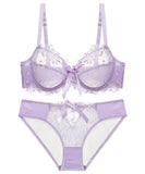 【６色】ブラ 下着 レース 可愛い ロマンティック風 XH9-AWY9160