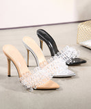 3色 ハイヒール スリッパ ダイヤモンド 履きやすい セクシー XH5-XL-BLE-128-80