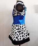 【入金後2日間以内発送可能】【5点セット】 ダルメシアン アニマル コスプレ サスペンダー風 可愛い XH2-XL2015