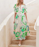 【5色】サンドレス 海辺 体型カバー ドレス 大人可愛い XH2-HMNS-Y2025