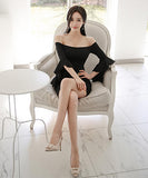 特別なデザイン  ミニドレス キャバドレス  高級感  披露宴 新作  LT2-ZED888362BH538