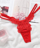 【6色】Tバック 下着 パンティパンツ 蝶 レース MY8-ZR2202
