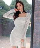 ミニドレス  パーティードレス  ゴージャス  高級感 新作 レース LT2-ZED887219A71