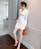 ミニドレス キャバスーツ   ゴージャス  高級感  披露宴  LT2-JY5406