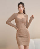 ミニドレス キャバドレス レース 透け感 かわいい MY2-JW7221NA71