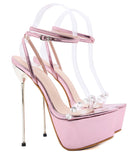 ピカピカ ピンク ゴージャス ハイヒール サンダル パンプス 新作 ダイヤモンド MY5-XL-MY-198-13