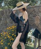 2色 レース 高見え セクシー モノキニ タンキニ 体型カバー 人気 水着 MY7-KSD21042