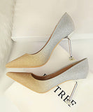 クラーデション 5色 高見え ゴージャス 結婚式 宴会 ハイヒール パンプス MY2-DS1716-9