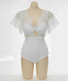 ブラック/ホワイト ビキニ モノキニ タンキニ 水着温泉 セクシー 着痩せ MY7-BY2607