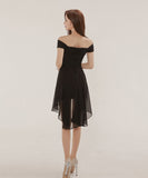 ミニドレス キャバドレス 高見え 姉 フリル 大人かわいい 肌見せ MY2-888203BM