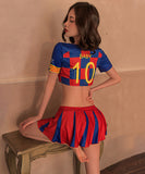 セクシーセット  チアリーディング服    バー  ナイトクラブ  キャバ嬢   LT2-FM6954