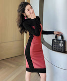 手作り ロングドレス  セレブ風  高級感  チュール  着瘦せ  パフスリーブ 気質  LT2-JY10170