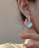 イアリング 真珠 ダイヤモンド 気質OL  キラキラ XH3-BY-HE8735