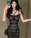 ナイトクラブ レース キャバドレス 姉 セクシー 指名 可愛い 谷間魅せ XH2-LQE2710H425