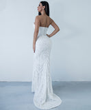 レディースドレス イブニングドレス  ノースリーブ ロングマーメイドスカート XY2-PC-FT8888