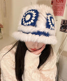 【3色】可愛い 保暖性 帽子 ふわふわ ユニーク 同伴 デート コーデ万能 女子力 XH9-TLNY002