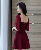 大人 かわいい 清楚感 パーティー キャバドレス ミニドレス XY2-YM8628