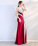 3色 セクシー  キラキラ ロングドレス ゴージャス  高級感 二次会 披露宴 LT2-HX99