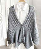 4色 秋冬 新作 マント肩掛け ショール レディース 防寒対策 高見え コーデ MY9031