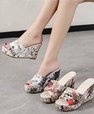 【日本倉庫・即日発送可能】2色 スリッパ ハイヒール サンダル 新作 脚長効果 XH5-HYSY11