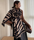 シマウマ柄  50%カシミア  スカーフ 秋冬新作 韓国ファッション 厚手  高級感 LT9-CM-1