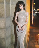 キラキラ ナイトドレス セクシー 華奢感 ゴージャス 演奏会 誕生日 パーティー XH2-YFTK2561